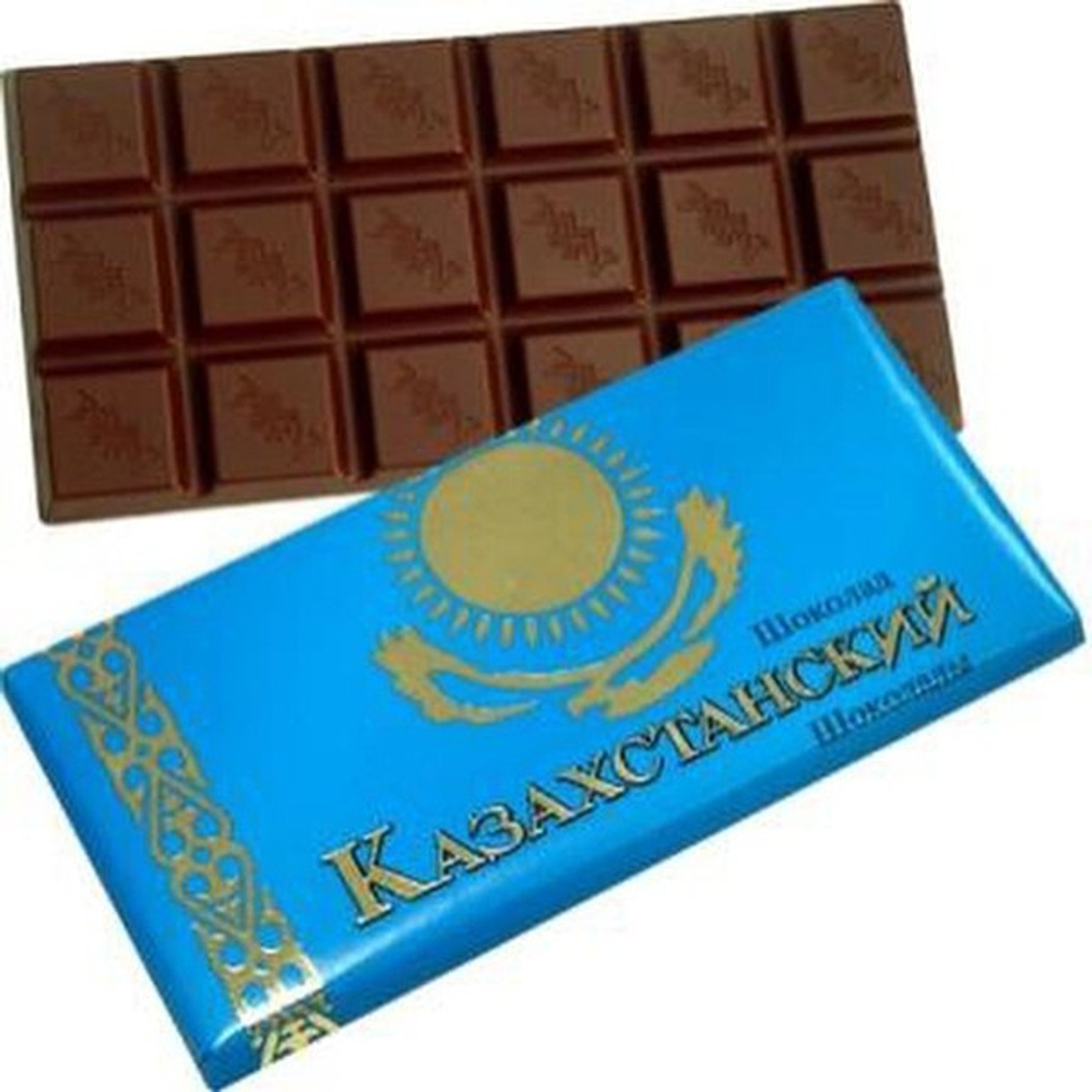 Шоколад Казахстанский фабрики "Рахат"