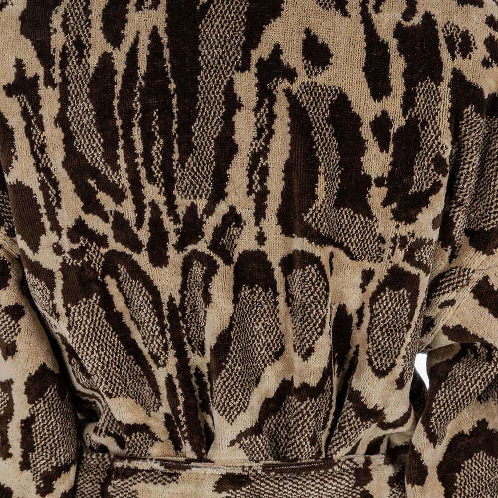 Халат Roberto Cavalli Linx marrone 002
