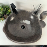 Раковина из речного камня RS-65280 55*53*15 0857