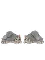 Декор "Котёнок в шапке" 18x12,5x9,5 см