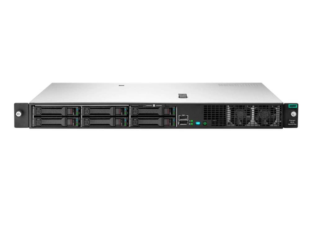 Сервер HPE DL20 Gen10+ P44114-421(1xXeon E-2314(4C-2.8G)/1x16GB/4 SFF BC/Intel VROC SATA SW RAID/2x1GbE/ 1x500Wp/3yw)