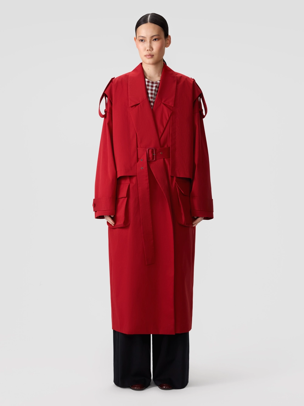 Тренч оверсайз OLA OLA