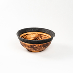 Деревянная глубокая тарелка из сибирского кедра. T195