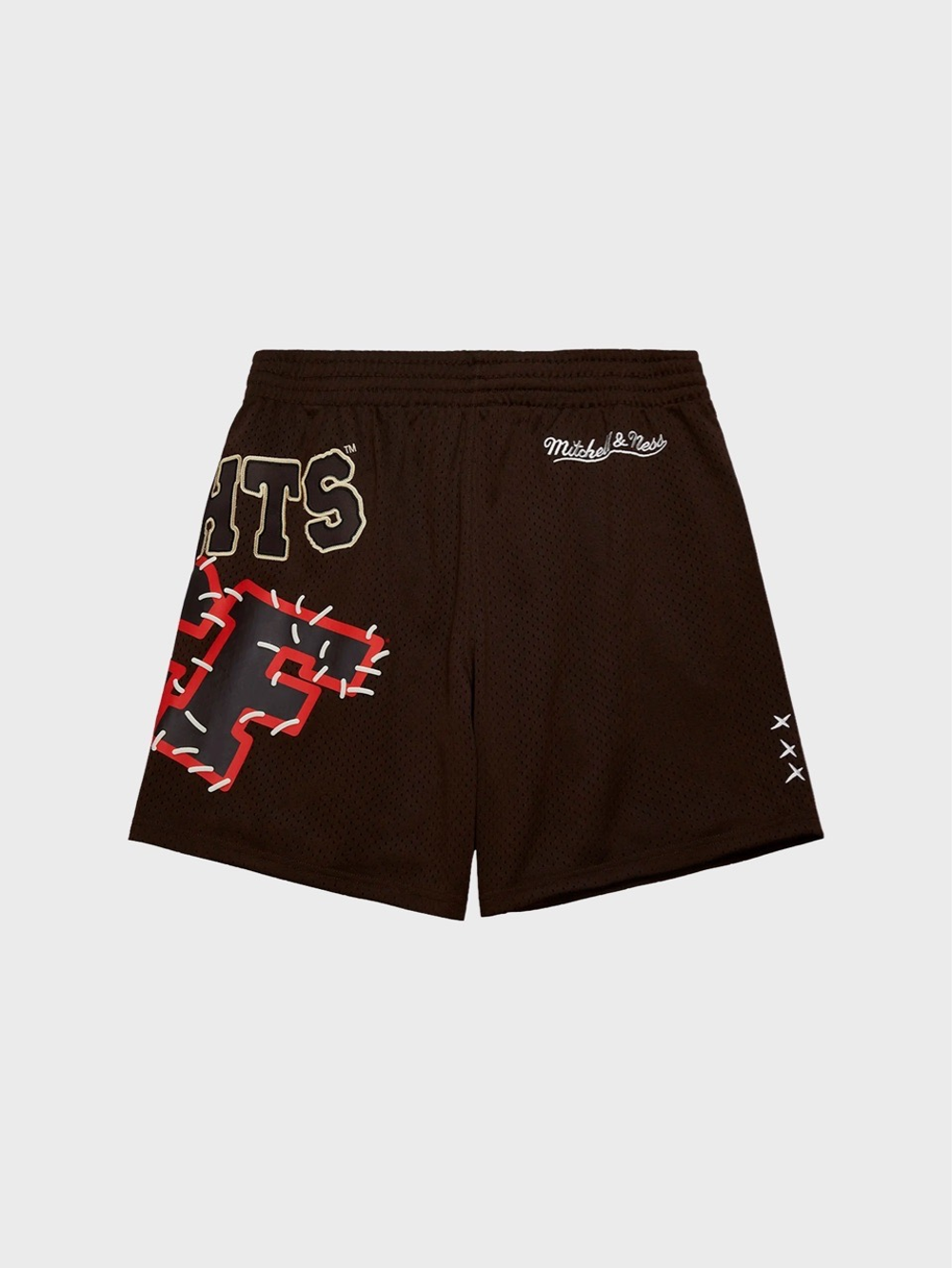 Шорты Cactus Jack Travis Scott × Mitchell & Ness University Of Central Florida Basketball Brown