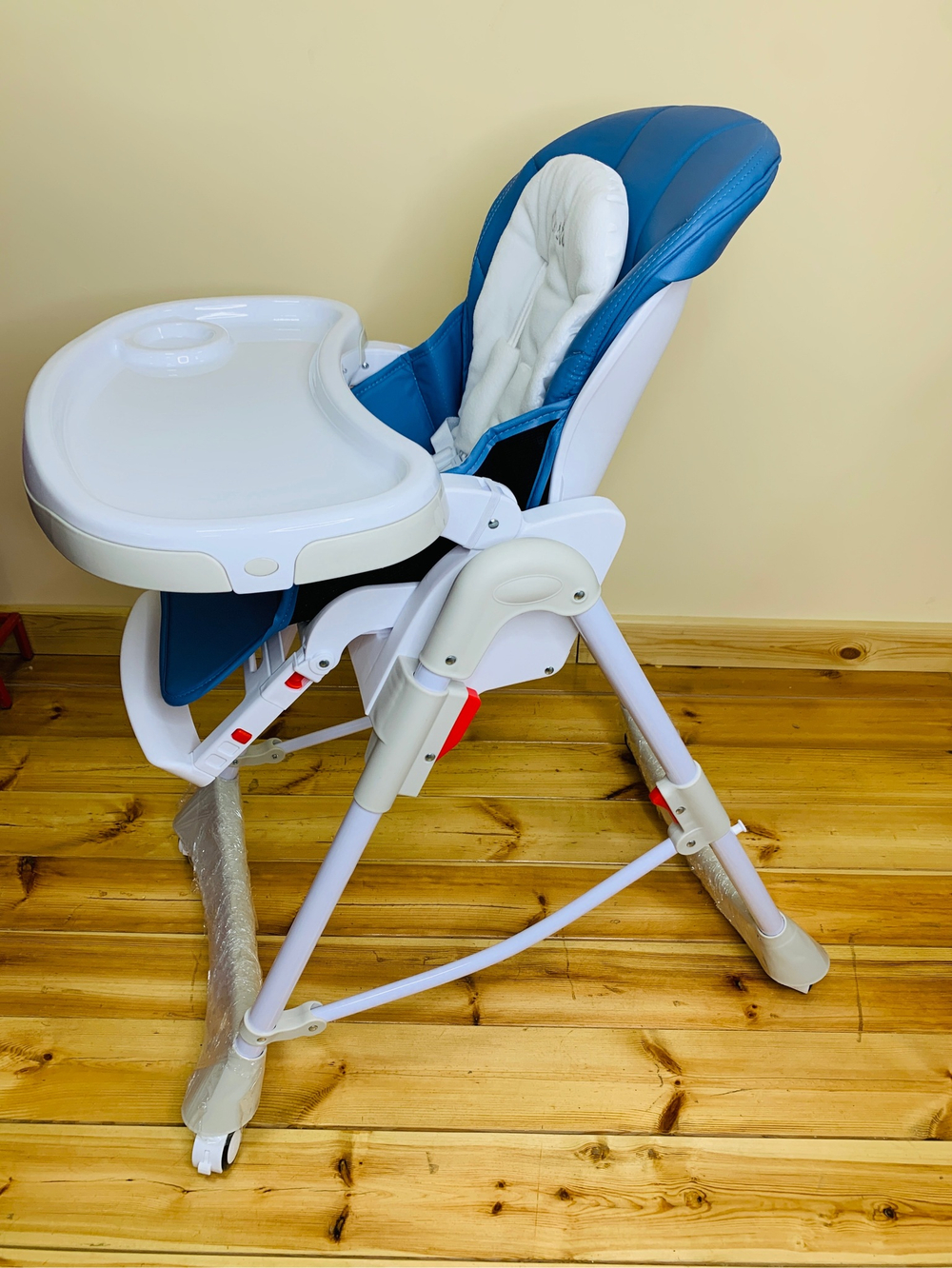 Стульчик для кормления "Farfello Costa Cosy" Сине-серый (Сине-серый / ocean blue; СС-05)