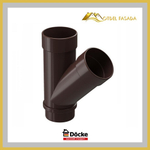 Тройник 45гр. Docke LUX Шоколад