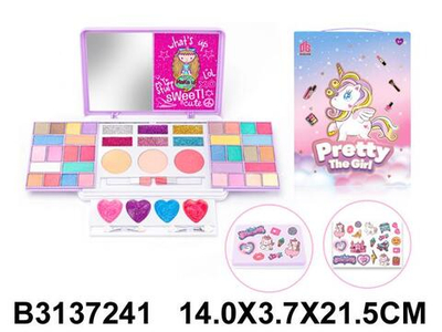 Набор косметики д/девочки, коробка 2619K