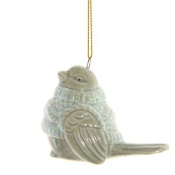 GAEM Украшение новогоднее "Птичка", L8 W4,5 H6 см, 4в.