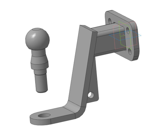 Фаркоп Haval H9 2015- фланцевое крепление шара(без электрики) Трейлер.8150