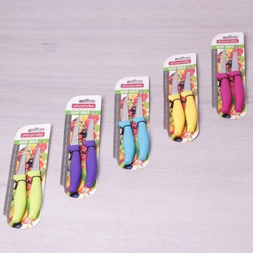 Ножи кухонные 2 шт. из нержавеющей стали Kamille КМ 5310 с зубчиками