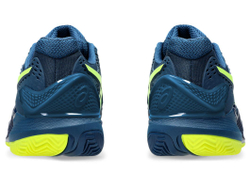 Теннисные кроссовки Asics Gel-Resolution 9 Clay - mako blue/safety yellow