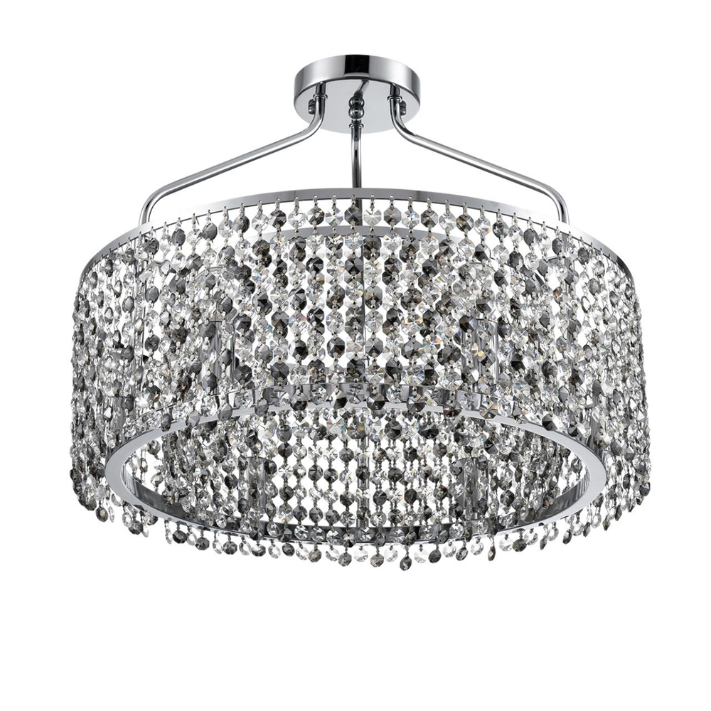 8244/6C CLASSI LN26 206 хром, металл/хрусталь Люстра потолочная E14 6*40W 220V LAYLA