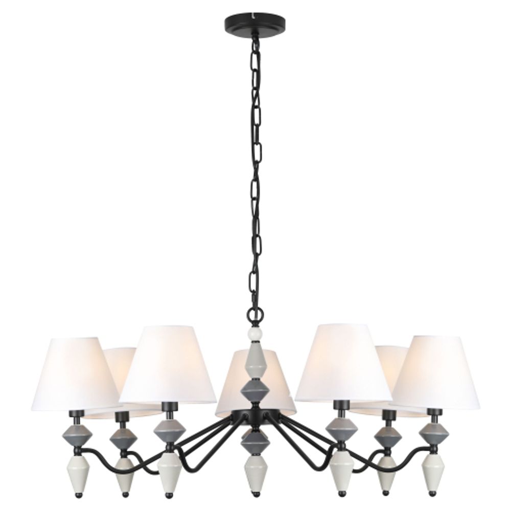 Люстра Rivoli Alisia 2096-307 7 х Е14 40 Вт классика