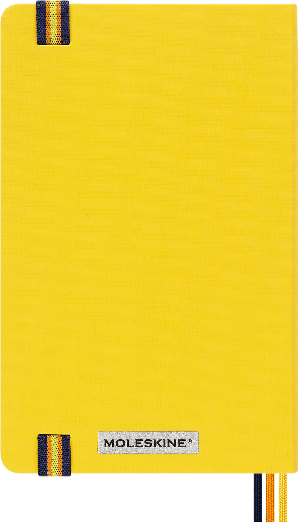 Блокнот Moleskine LE K-Way (SKQP060KWYELLWT05) 13х21 см, текстиль, 240 стр. в линейку, желтый