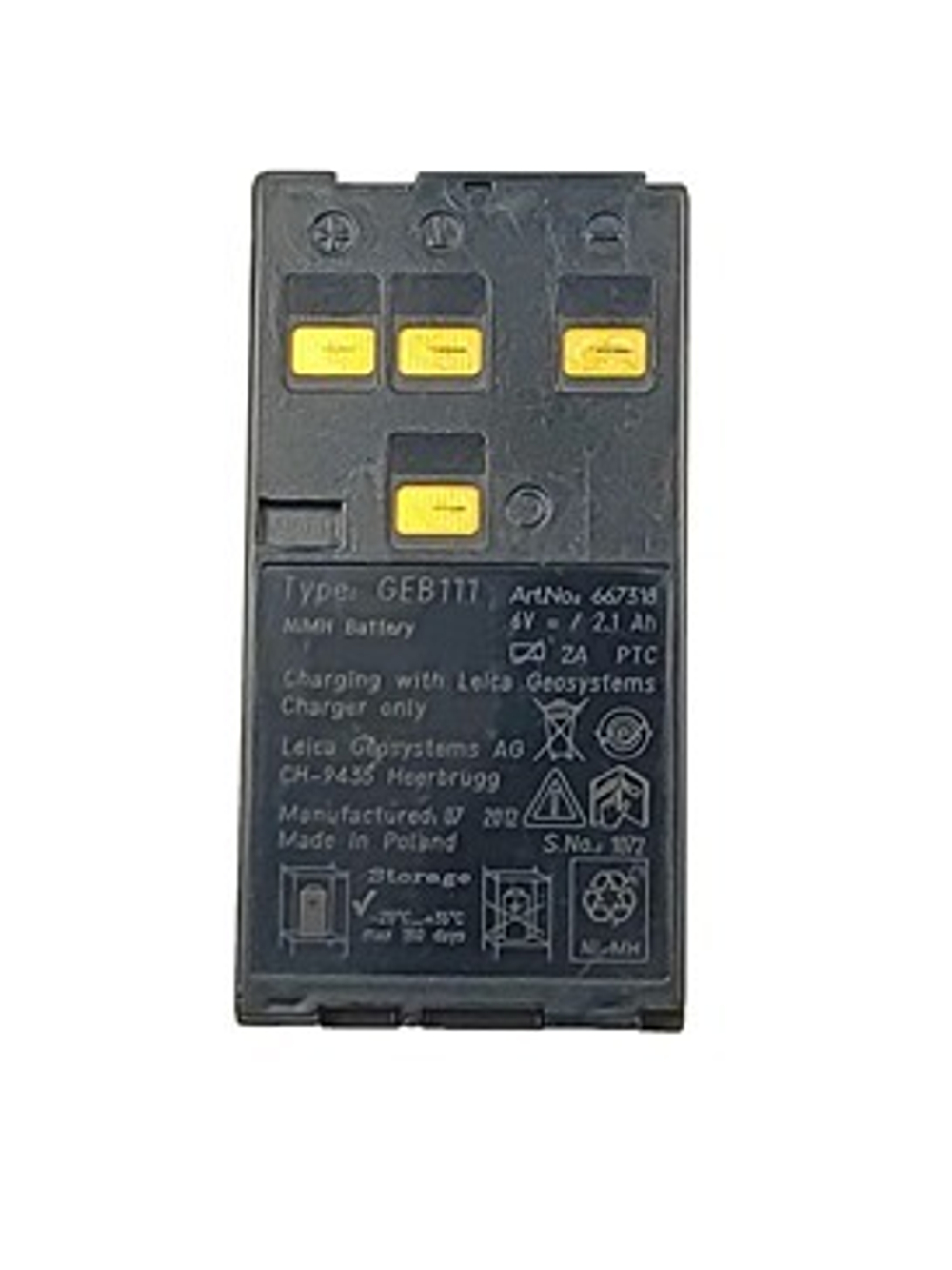 Ремонт аккумулятора Leica GEB111 6V 2.1Ah Ni-Mh