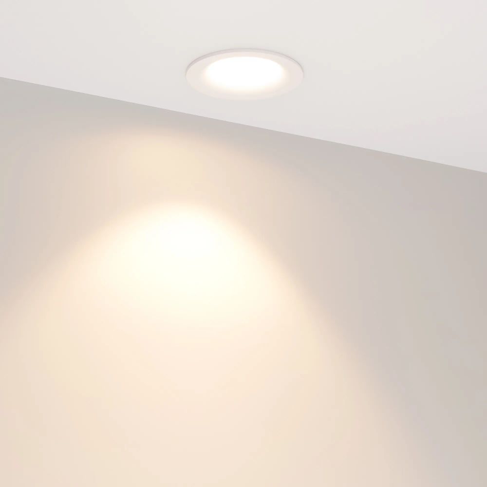 Светильник MS-FOGGY-BUILT-R86-10W Warm3000 (WH, 60 deg, 230V) (Arlight, IP54 Металл, 5 лет) 044623