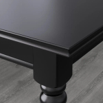 Обеденный набор - INGATORP/INGOLF IKEA/ИНГАТОРП/ИНГОЛЬФ ИКЕА, 155х87х74 см, черный