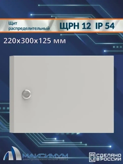 Корпус щита распределительного навесного ЩРН-12 (220х300х125) IP54 , металл