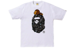 A Bathing Ape Space Camo Milo On Big Ape Tee