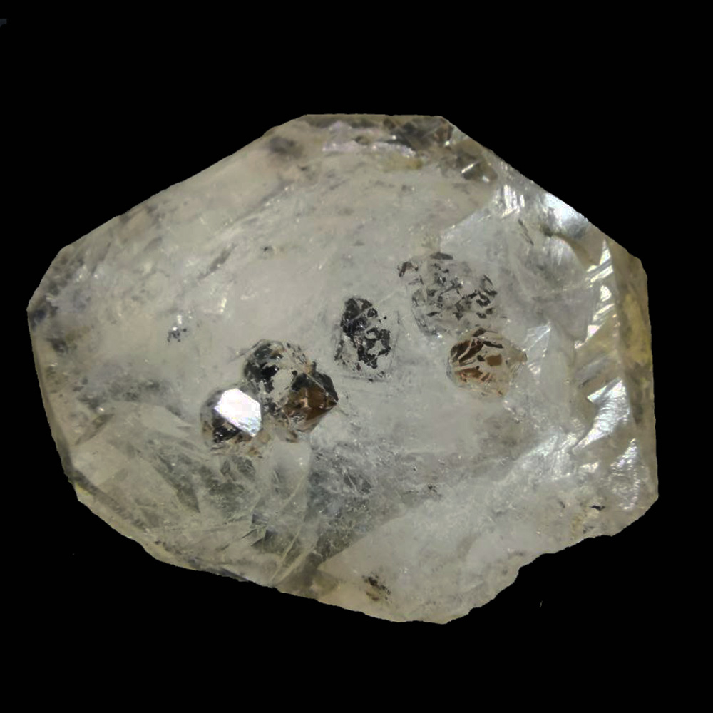 Кварц энгидрос с херкимерскими алмазами 53.4гр.