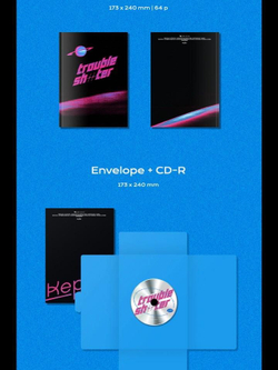 Альбом Kep1er - TROUBLESHOOTER 3rd Mini Album 3 Version SET