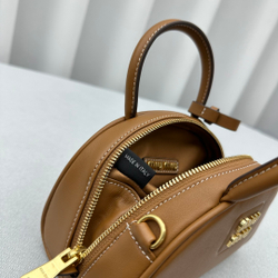 Miu Miu Leather Top-Handle Bag 18 cm