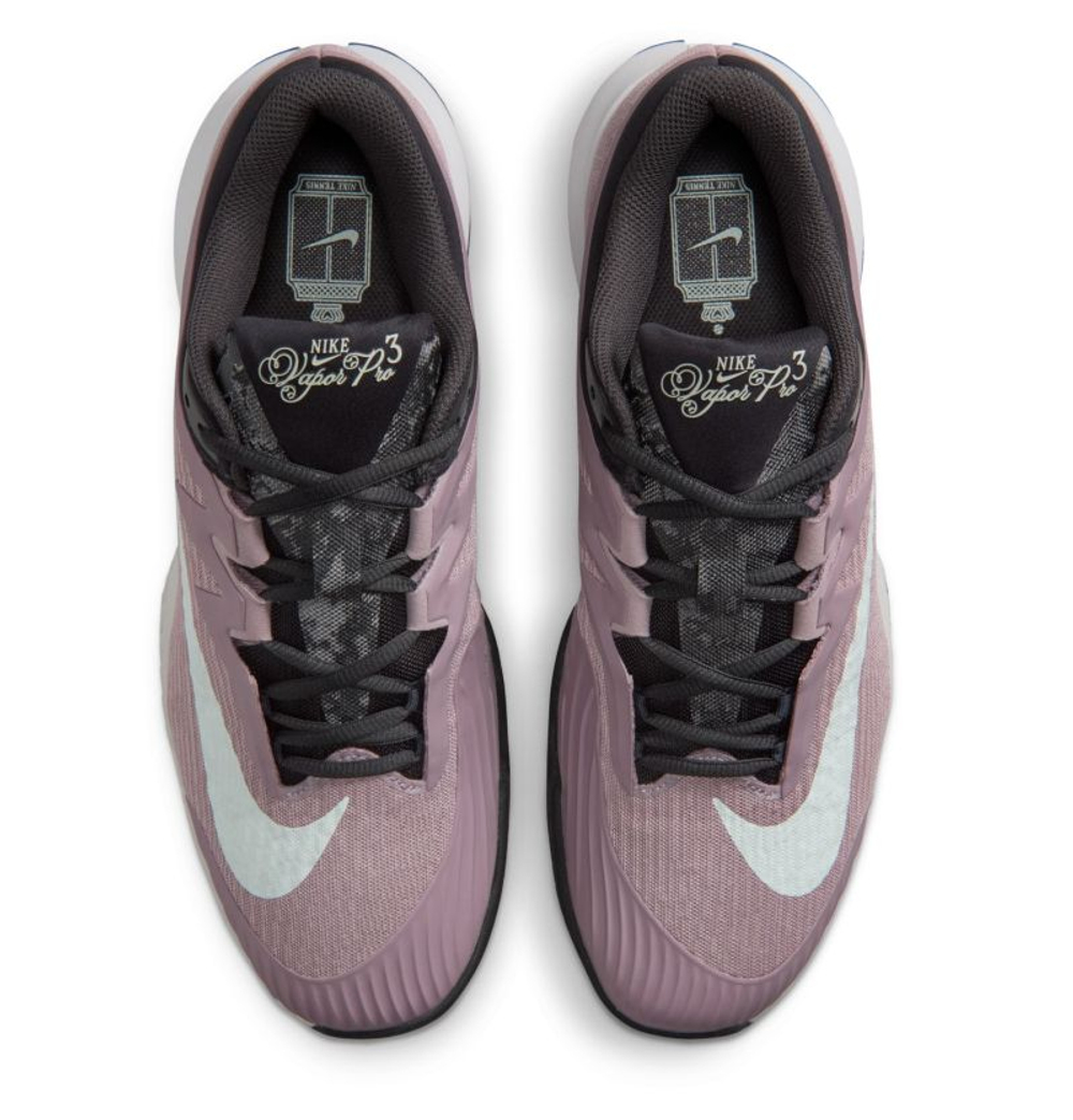 Мужские кроссовки теннисные Nike Zoom Vapor Pro 3 HC Premium - light violet ore/barely green/anthacite