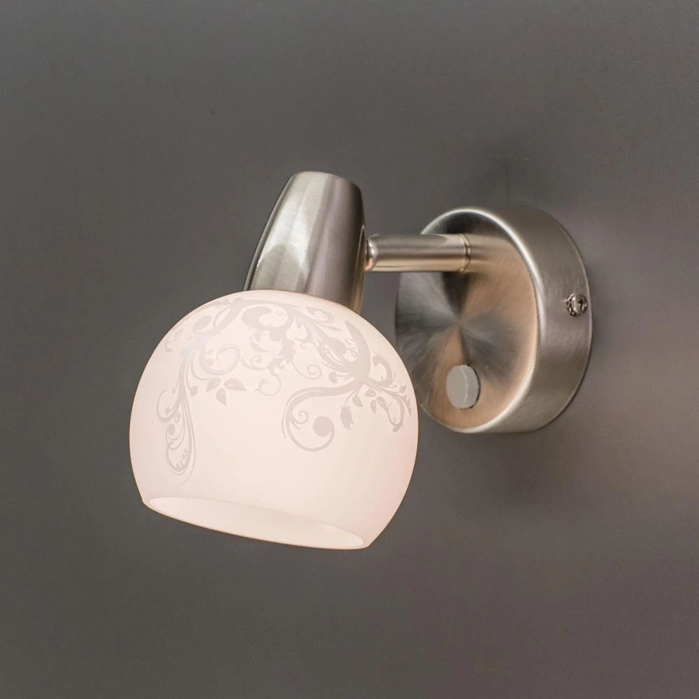 Citilux Соната CL520511 Спот поворотный с выключателем Матовый Хром