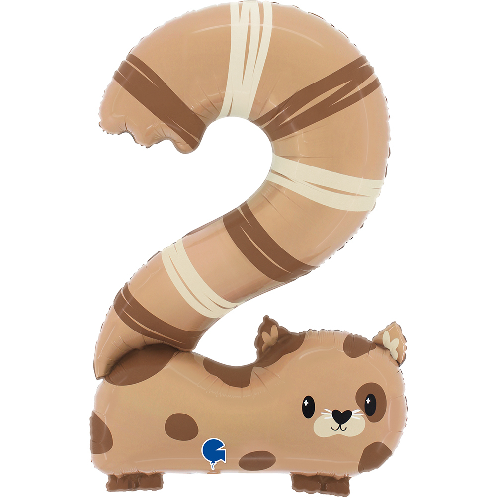 Цифра 2 Котенок 35''/89 см Gr