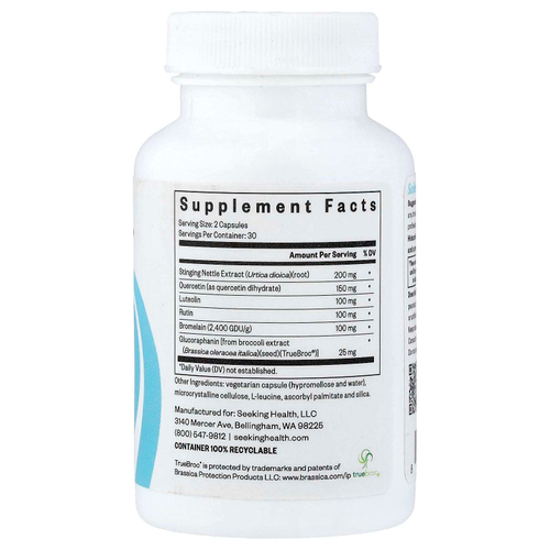 Seeking Health, HistaminX, 60 капсул