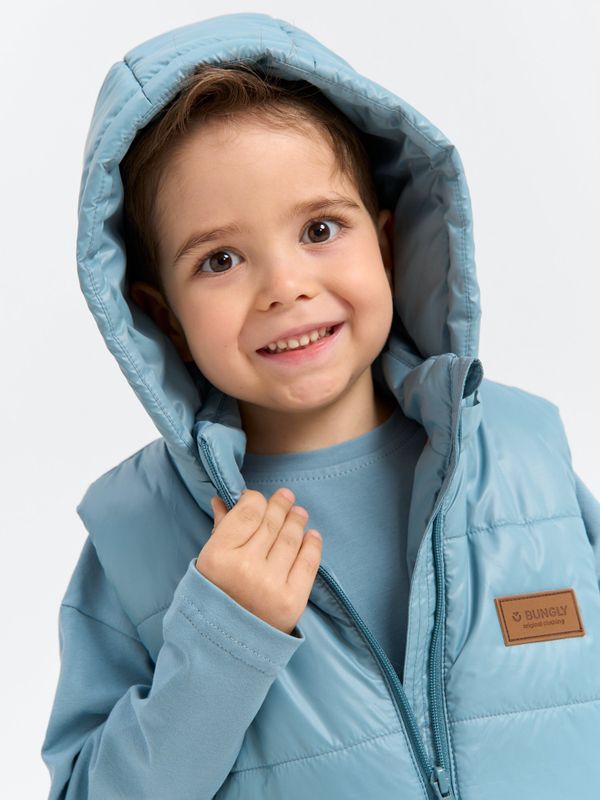 Жилет со съемным капюшоном 