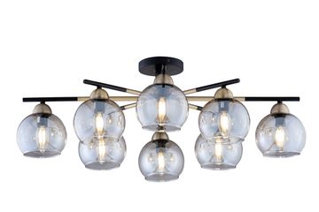 40369MD/8 MBK+AB (1) Люстра (NW)