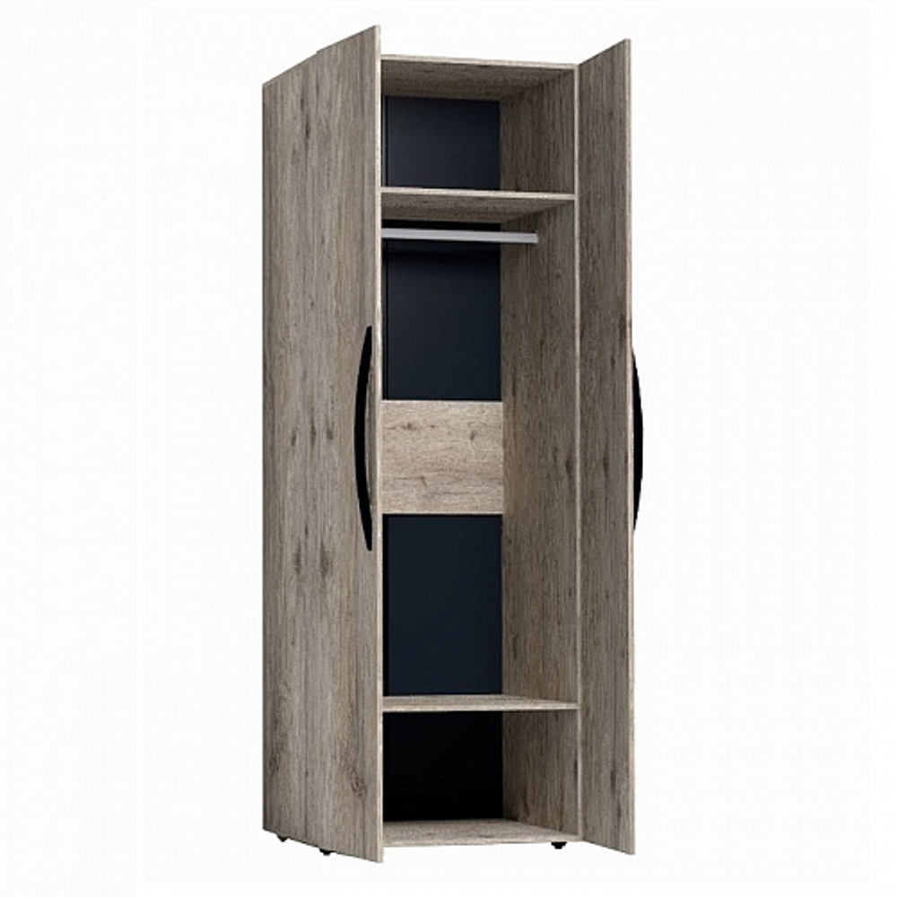 Шкаф для одежды с фасадами Стандарт+Зеркало Nature 54 гаскон