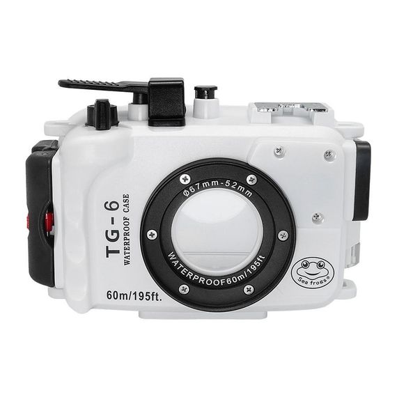 Подводный бокс Sea Frogs для Olympus Tough TG-6 белый