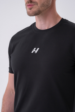 Мужская футболка Nebbia Classic T-shirt “Reset” 327 Black