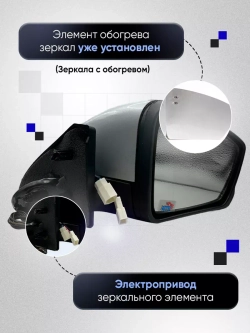 Зеркала ваз 2108-2109 2113-2115 Электропривод Обогрев