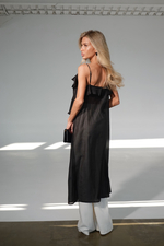 Комплект с топом на бретелях и рюшами