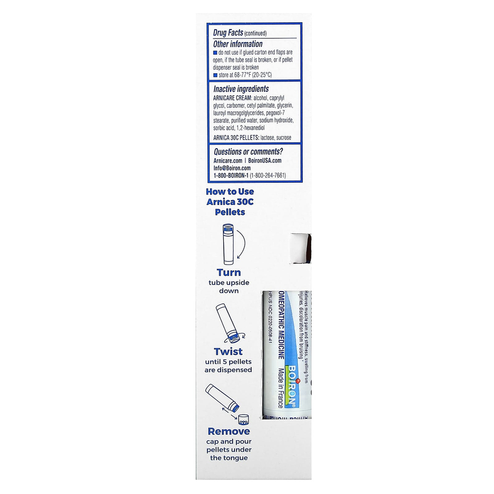 Boiron, Arnicare, набор для облегчения боли, 2 шт.