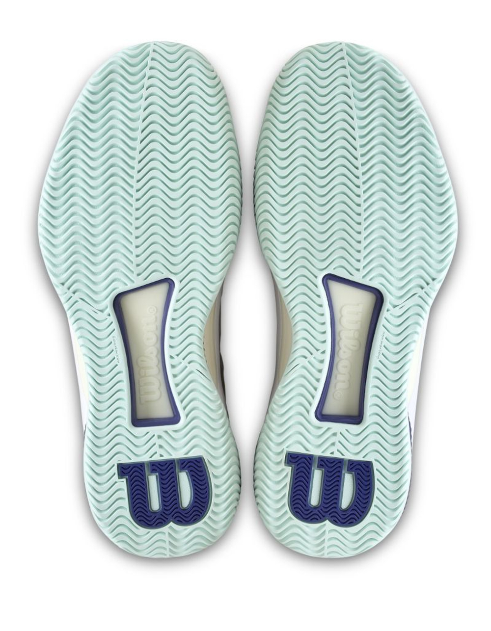 Женские Кроссовки теннисные Wilson Intrigue Tour - white/bay/skipper blue