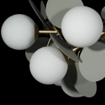 Люстра на штанге Loft It MATISSE 10008/10 Grey