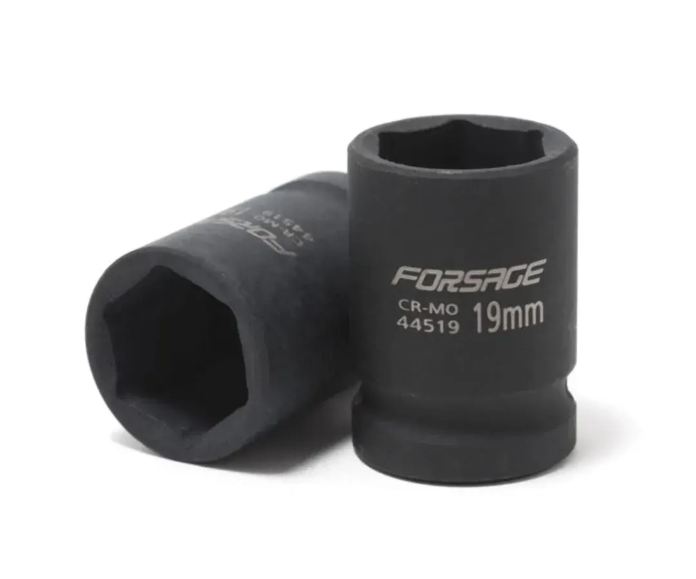 Головка ударная 18мм (6гр.), 1/2'' Forsage F-44518