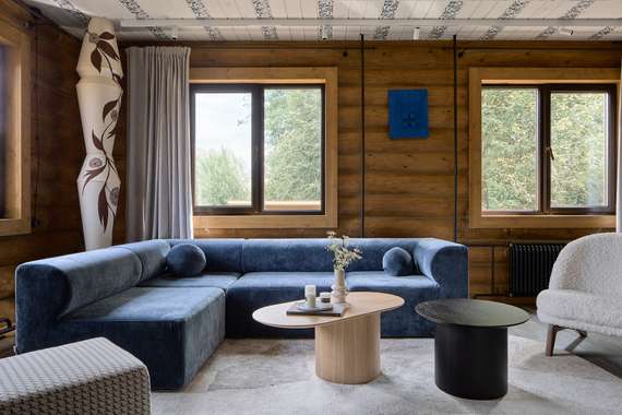 Столик Type овальный, основание D 39 см (натуральный дуб)