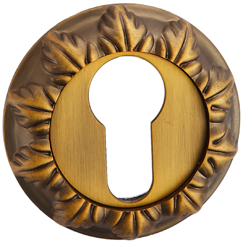 Накладка круг на цилиндр Ренц INET 10 CF, цвет кофе (гарантия - 12 месяцев)