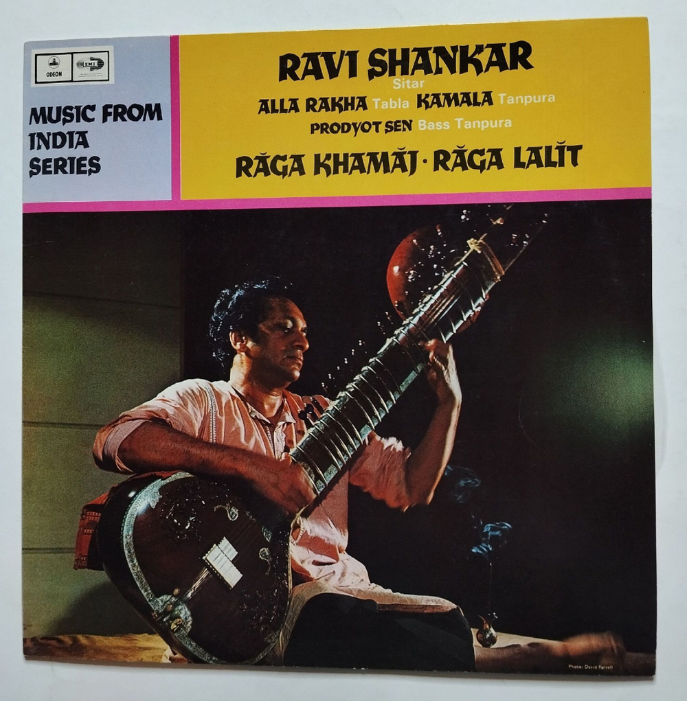 Винтажная виниловая пластинка LP Ravi Shankar, Alla Rakha, Kamala, Prodyot Sen (India 1979)