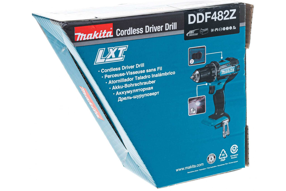 Makita дрель-шуруповерт DDF482Z