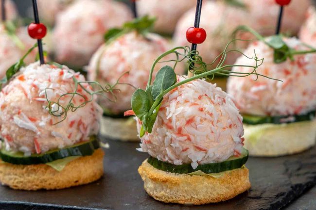 Фуршетный набор канапе «Закусочный», 60 шт.