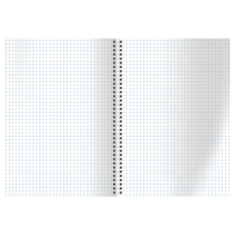 Тетрадь 96л., А4, клетка, на гребне BG "Mono style"