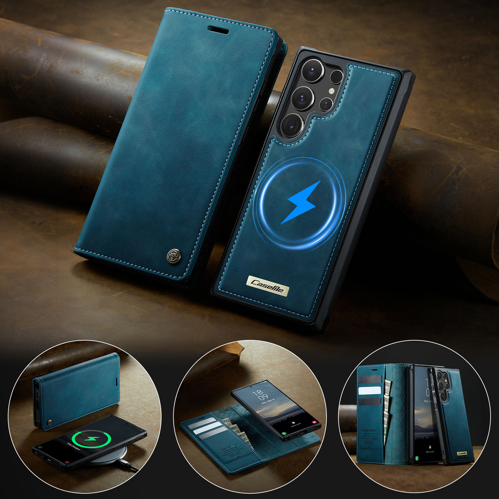 Чехол-кошелек CaseMe 2 in 1 MagSafe Samsung Galaxy S25 Ultra