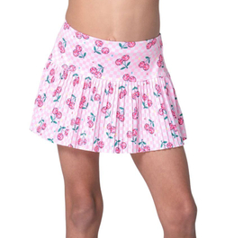 Теннисная юбка для девочки Lucky in Love Disco Cherry Pleated - multicolor