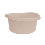 Таз круглый 12 л Vogue бежевый